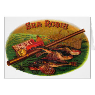 Gevist gear Cigar Label Art, Zee Robin