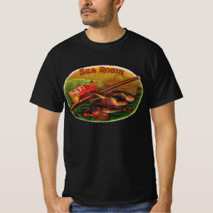  Gevist gear Cigar Label Art, Zee Robin T-shirt