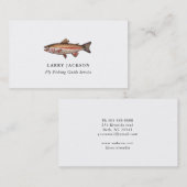 Gevist Gids Visser Visitekaartje (Voorkant / Achterkant)