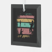 Gevist Glas Ornament (Voorkant links)