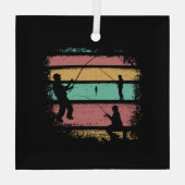 Gevist Glas Ornament (Achterkant)
