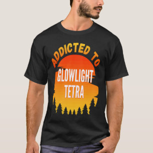 Gevist Glowlight Tetra geadviseerd aan Glowlight T-shirt