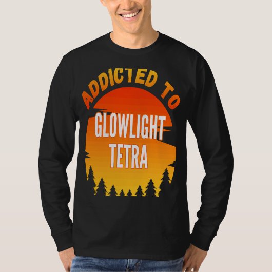 Gevist Glowlight Tetra geadviseerd aan Glowlight T-shirt (Voorkant)