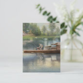 Gevist grafisch briefkaart (Staand voorkant)