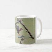 Gevist groene reiger koffiemok (Voorkant rechts)