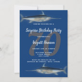 Gevist grootwinkelbedrijf Birthday Blue Kaart (Voorkant)