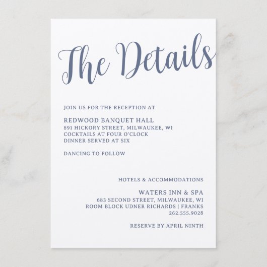 Gevist Haak Trouwringen Behuizing Kaart Kraft (Voorkant)