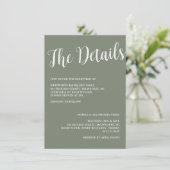 Gevist Haak Trouwringen Details Behuizing Kaart (Staand voorkant)