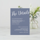 Gevist Haak Trouwringen Details Behuizing Kaart (Staand voorkant)