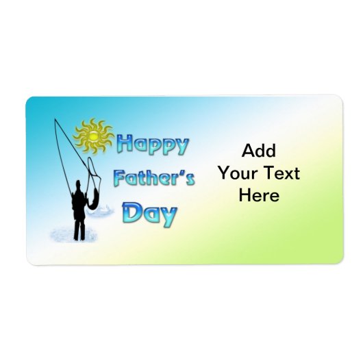 Gevist - Happy Vaderdag Label (Voorkant)