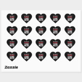 Gevist Hart Sticker (Vel)