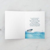 Gevist haspel en regenboog kaart (Binnen)