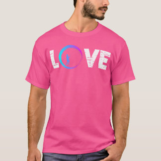 Gevist hengel en vissers t-shirt