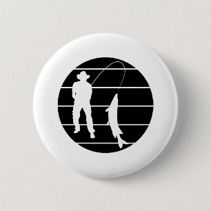 Gevist hengeltoernooi ronde button 5,7 cm