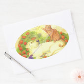 Gevist Hond en Kat / Stickers (Envelop)