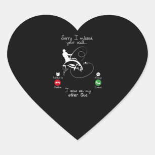 Gevist, ik heb je telefoontje gemist dat ik op mij hart sticker