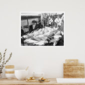 Gevist in Alaska 1922 Poster (Keuken)