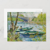 Gevist in de lente door Vincent van Gogh Briefkaart (Voorkant / Achterkant)