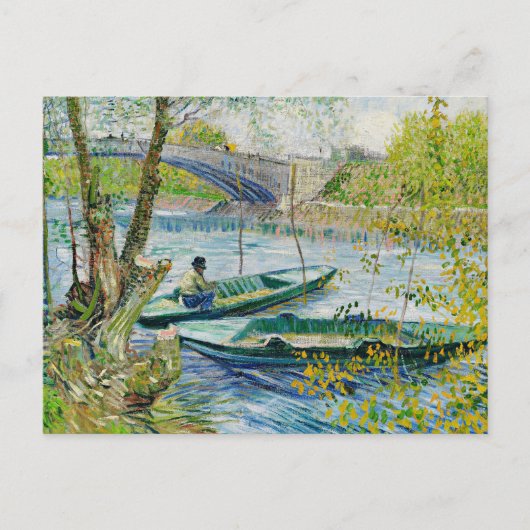 Gevist in de lente door Vincent van Gogh Briefkaart (Voorkant)