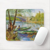 Gevist in de lente, Vincent van Gogh (F354) Muismat (Met muis)