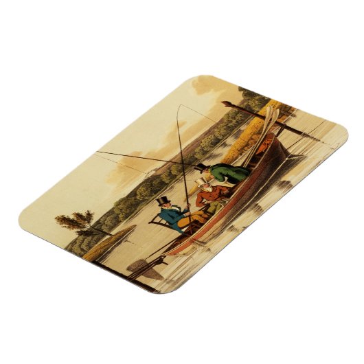 Gevist in een door I. Clark, café door Magneet (Linkerzijde)