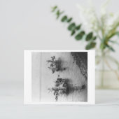 Gevist in het Grand Canal in Soo-chow China Briefkaart (Staand voorkant)