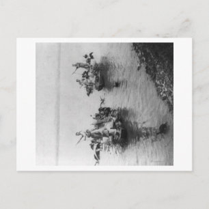 Gevist in het Grand Canal in Soo-chow China Briefkaart