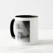 Gevist in het Grand Canal in Soo-chow China Mok (Voorkant links)