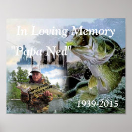 Gevist in het Poster Memory Memorial Photo