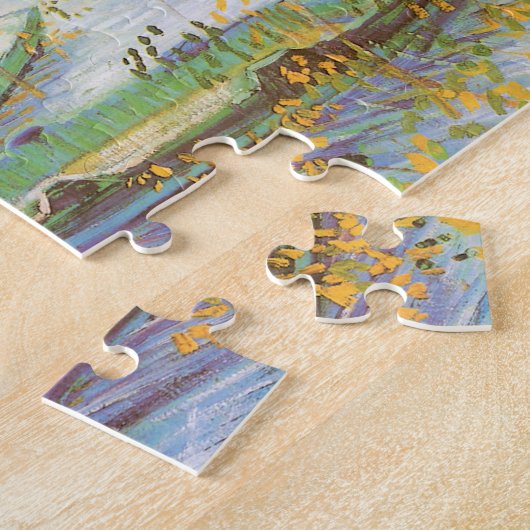 Gevist in het voorjaar, Pont de Clichy Vincent van Legpuzzel (Zijkant)