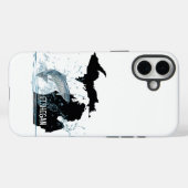Gevist in Michigan Big Fish Case-Mate iPhone Case (Achterkant (horizontaal))