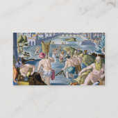 Gevist in Shallow Waters Using Nets, bord 96 voor Visitekaartje (Achterkant)