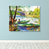Gevist in Spring Vincent van Gogh Canvas Afdruk (Insitu (Houten vloer))