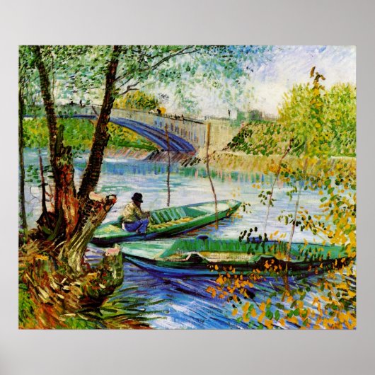 Gevist in Spring Vincent van Gogh Poster (Voorkant)