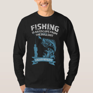 Gevist is een ontsnapping uit de visserij t-shirt