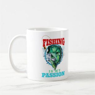 Gevist is mijn passie,  Gevist Cadeauidee Koffiemok