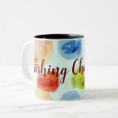 Gevist Kampioen voor Papa Vaderdag Mok (Voorkant links)