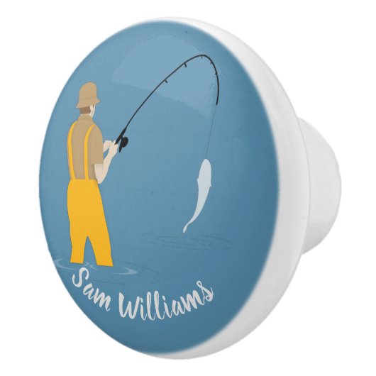 Gevist Keramische Knop (Rechts)