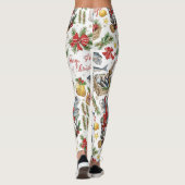 Gevist kerstthema leggings (Achterkant)