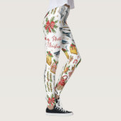 Gevist kerstthema leggings (Rechts)