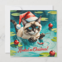 Gevist kerstthema voor kattenliefhebbers