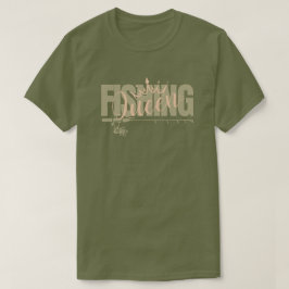 Gevist koningin | leger-roos t-shirt