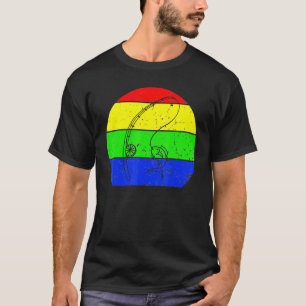 Gevist kool Vist vissers buitenshuis T-shirt