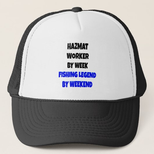 Gevist Legend Hazmat Worker Trucker Pet (Voorkant)