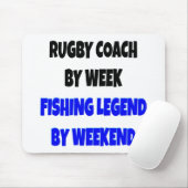 Gevist Legend Rugby Coach Muismat (Met muis)