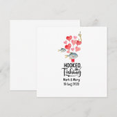 Gevist liefhebber verslaafd aan vissen bruiloft Wa Kaart (Voorkant / Achterkant)