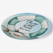 Gevist liefhebbers 60e Verjaardag waterverf Papieren Bordje (Gekanteld)