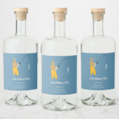 Gevist Likeurfles Etiket (Flessen)