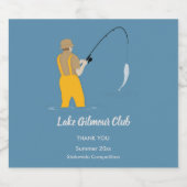 Gevist Likeurfles Etiket (Enkel label)