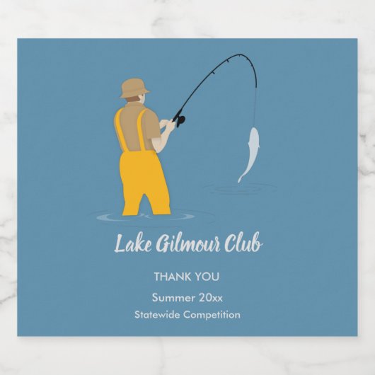 Gevist Likeurfles Etiket (Enkel label)